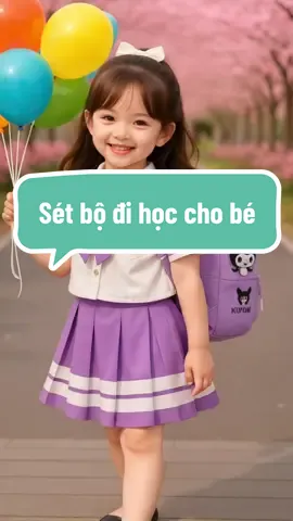 Sét bộ đi học cho bé gái chuẩn bị cho ngày khai giảng sắp đến #dobochobe #bochobegai #bochobe #thaoanhkids #sansale 