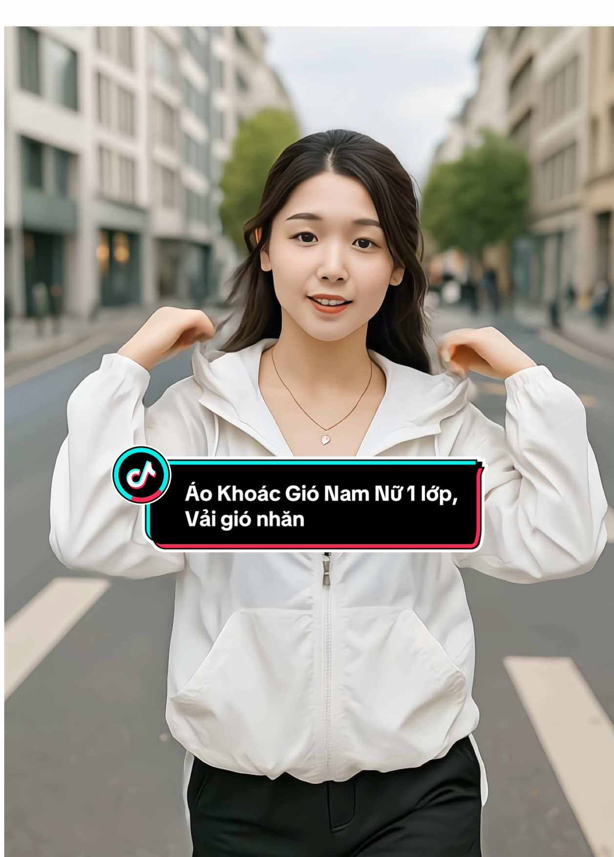 Áo Khoác Gió Nam Nữ 1 lớp, Vải gió nhăn#thoitrangnu #aokhoacgio #aokhoacchongnang #aochongnang 