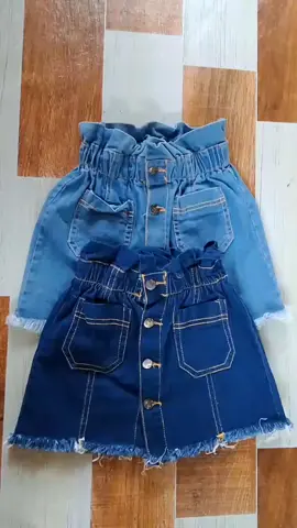soft denim mini skirt for your cutie kids☺️☺️#dinimskirtforkids#outfitforkids #softdenim#fyp 