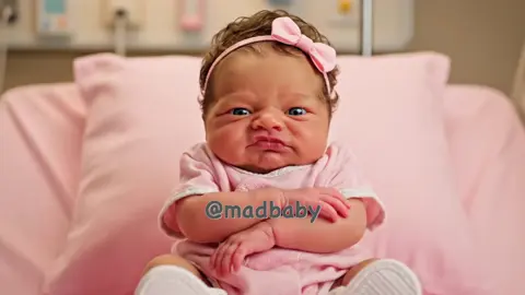 Mad Baby #fyp #ai #talking #aibaby #interview 