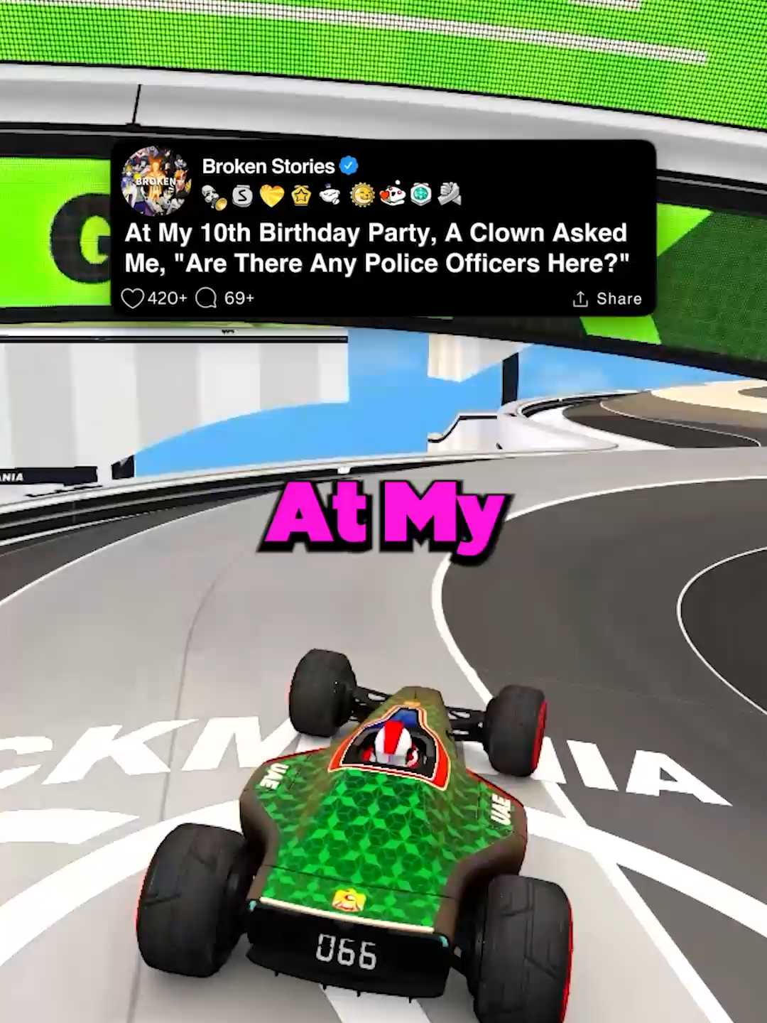 At My 10th Birthday Party, A Clown Asked Me, 