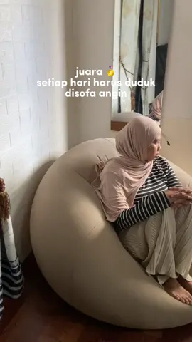 setiap hari harus wajib kena sofa angin🥹 #sofaruangtamu #sofaaestetic #sofaangin #sofaminimalis #sofamurah 