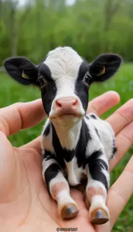 This calf is literally the size of a finger 🐄💖 The tiniest, cutest baby cow ever! Would you hold this adorable mini calf in your hand? 😍✨ Perfect mix of cute animals and heartwarming vibes 🐾💫 #TinyCalf #MiniCowLove #CuteAnimalTok #BabyCowUSA           #creatorsearchinsights 