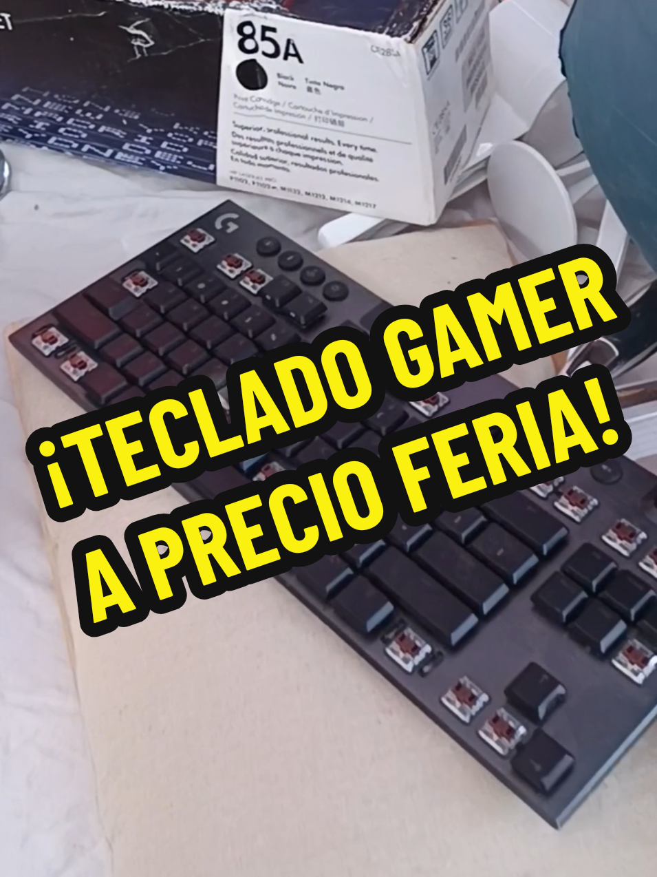 ¡Cacería gamer 🎮! Encontré el Logitech G915 TKL a precio 🔥 #TecladoGamer #Logitech #GamingSetup #CaceríasTech