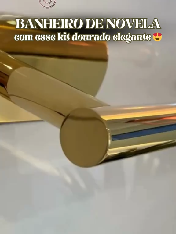 ✨ KIT DOURADO COM 4 PEÇAS PARA BANHEIRO — Transforme seu banheiro com estilo, organização e praticidade! LNK ABAIXO! #banheiroorganizado #kitbanheiro #banheirochique #decoracaobanheiro #dourado #semfuros #luxoacessível #promoção #produtosvirais #elegancia #baratinhos  LINK DO KIT BANHEIRO NA AMAZON: https://amzn.to/4mG6DFX