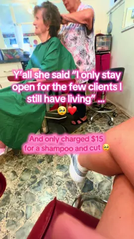 Took granny for her haircut 💇‍♀️ today and boy was it humbling… #smalltown #hairdresser #fyp #humbled #country 