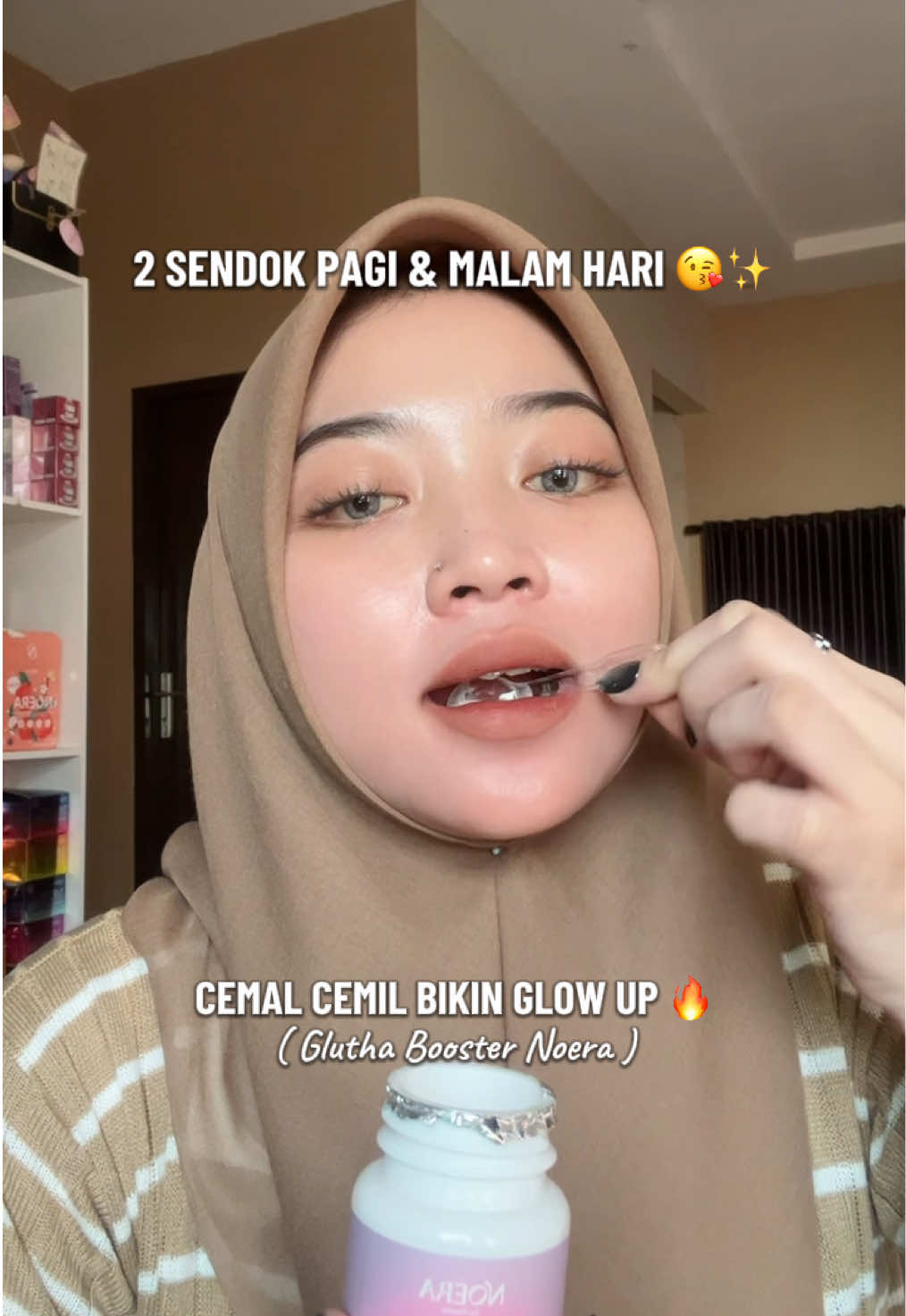 Masih ada yang ngeluh susah putih tapi gapernah konsumsi suplemen? waduh kasussss 😔🫵🏻 #fyp #viral #noera #noerabyreisha #noerabeautycare #noerabeauty #gluthabooster #gluthaboosternoera #suplemen 