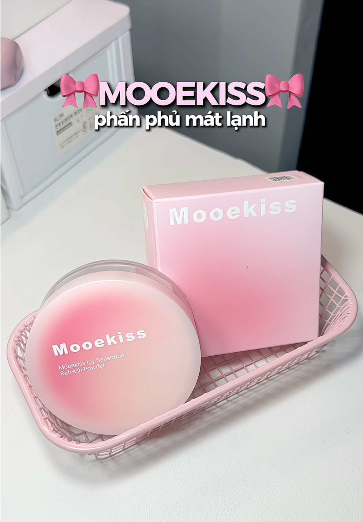 phấn phủ chân ái cho mùa hè✨🤩 #mooekiss #phanphukiemdau #phanphumatlanh 