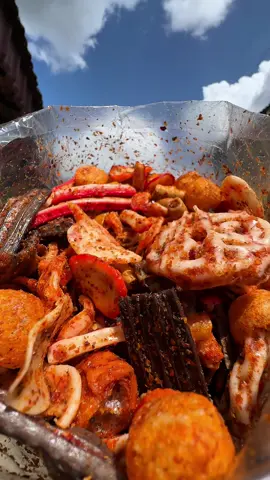 Mantap 🤤 #kerupukseblak #kerupukseblakmix #seblakmix 