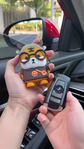 Car cartoon key bag#car #caraccessories #carmodification #carconversion #fypシ 
