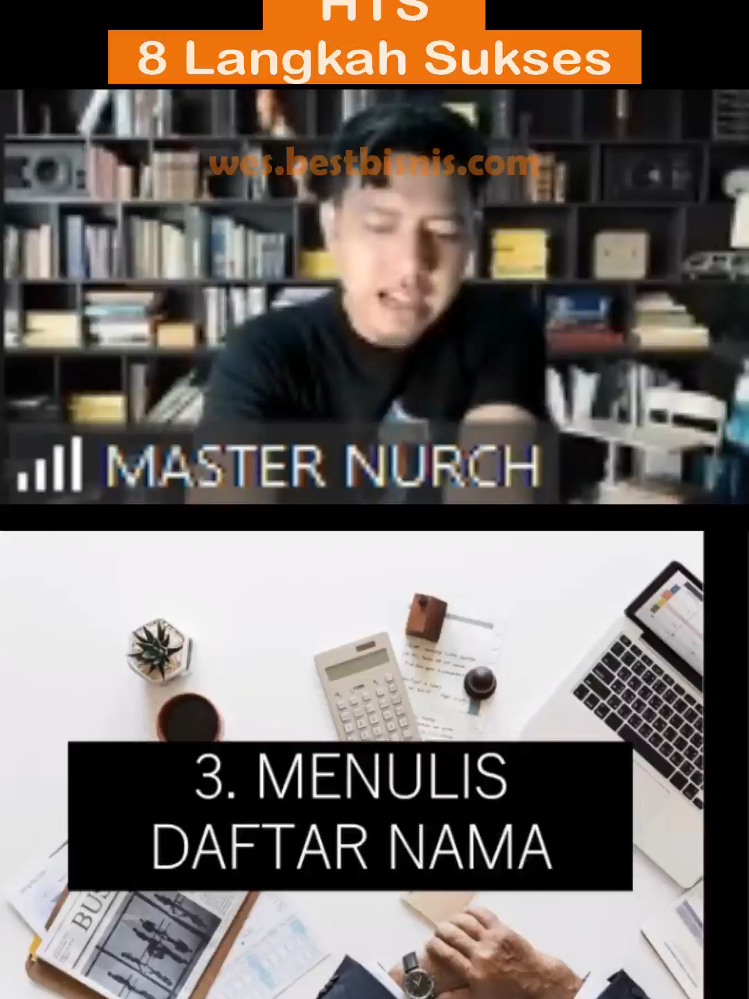 8 Langkah Sukses_4 Menulis Daftar Nama
