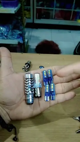 paket lengkap lampu led #lampuled #h6laser #fyp #modifikasi 