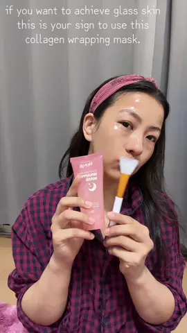 #グルンに🧚‍♀️ Hoygi Night Collagen Wrapping Mask Wake up to glowing skin How to Use After cleansing, apply toner & moisturizer Finish with the mask, avoiding eyes & mouth Let it dry for 15 minutes and go to sleep Rinse off the mask the next morning Why You Need It + Wake up with firm, glowing skin it Deep repair while you sleep saythe skin goodbye to tiredness. Buy now to start your overnight skin care journey now.
