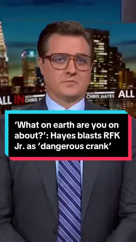 Chris Hayes reacts after mass resignations send the CDC into chaos amid RFK Jr.'s anti-vaccine and anti-science takeover of the nation's public health infrastructure.