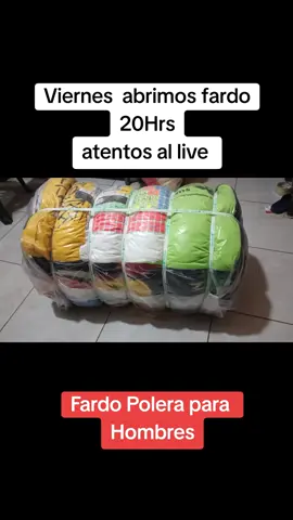 mañana abrimos fardo atentos a todos los que quieran comprar poleras de hombres 👌