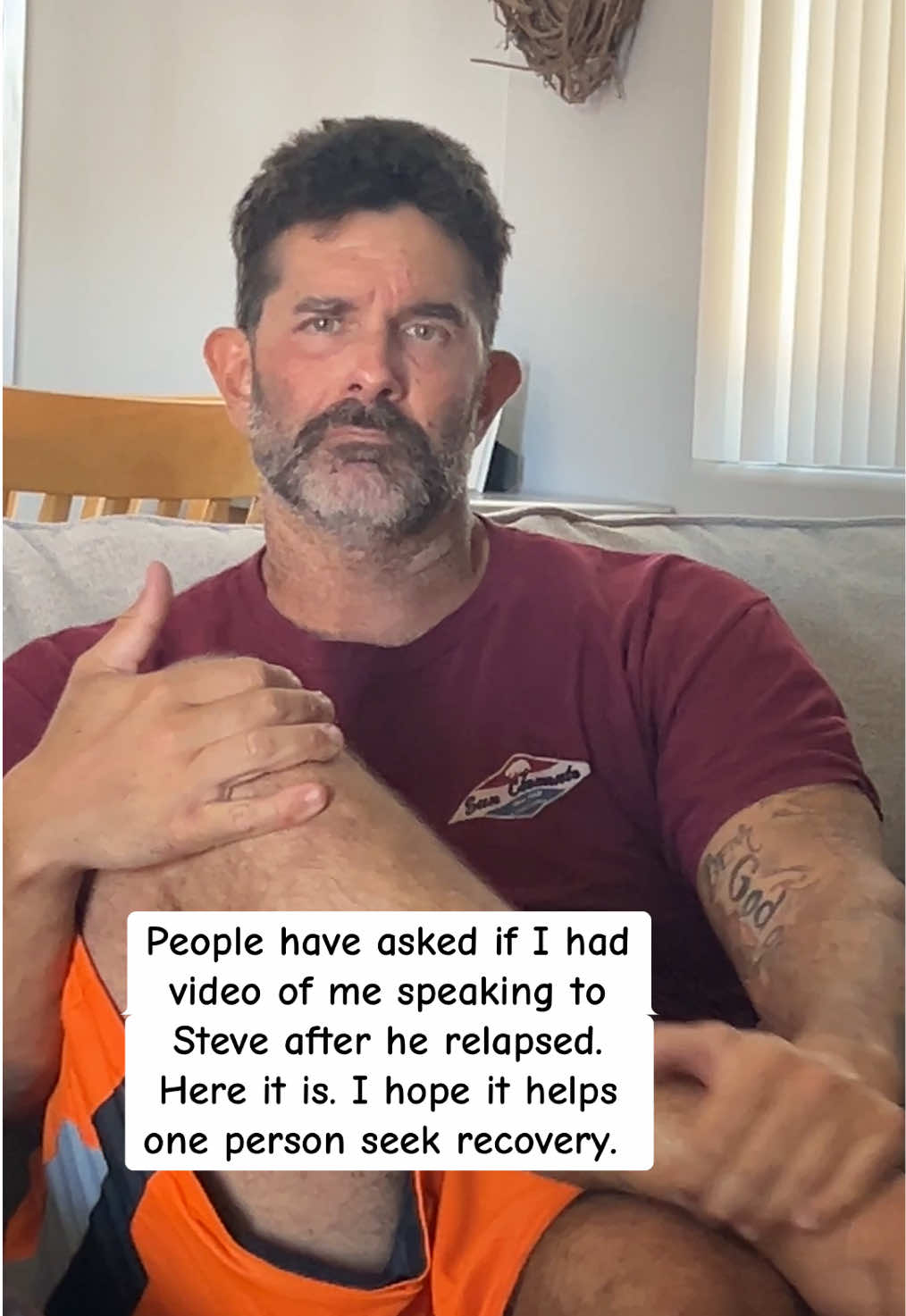 BEFORE YOU COME FOR ME IN THE COMMENTS:  1. He knew I was recording.  2. I did EVERYTHING I could to help him/save his life prior to this.  3. Loved ones of addicts often need proof of their use because we spend years being gaslit and told a return to use/relapse never happened.  4. If he ever found his way back to Recovery again, I wanted to show him this as a way to prevent him from using again.  5.  and if you’ve never loved somebody who struggles with addiction, don’t even bother leaving a comment.  I have always had Steve’s permission to share our story publicly because he knew I would use it to help others.  #wi#widowd#addictiond#addictionawarenessr#griefjourneye#recovery