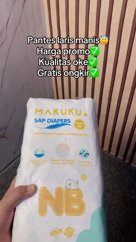 Pantes laris manis😇 Harga promo✅ Kualitas oke✅ Gratis ongkir✅#makuku #diapers 