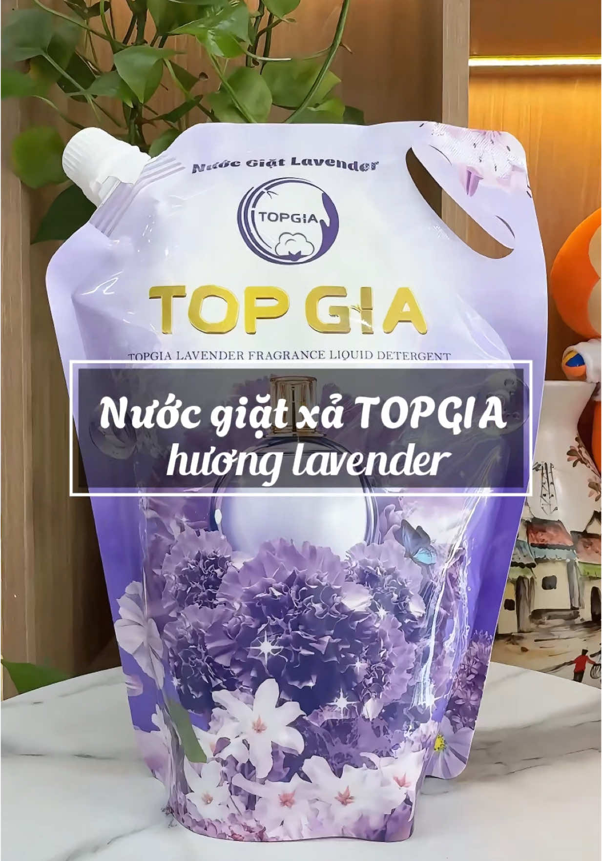 Nước giặt xả TOP GIA tiết kiệm 2in1, hương lavender thơm như nước hoa 🪻#GauRioreview #review #Topgia #nuocgiatxa #xuhuong #fyp #trending #xh #unboxing 