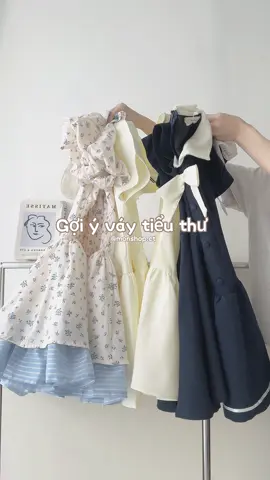 Gợi ý chiếc váy tiểu thư cho các nàng diện Lễ sắp tới nè #xuhuong #thinhhanh #monshop #moingaymotoutfit #fypシ゚ 