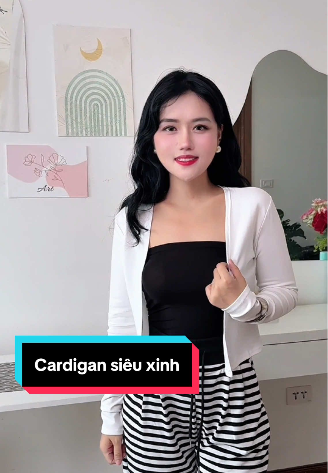 Cardigan xinh #cardigan #aocardigan #phoidoxinh #thoitrangnu #fypシ゚ 