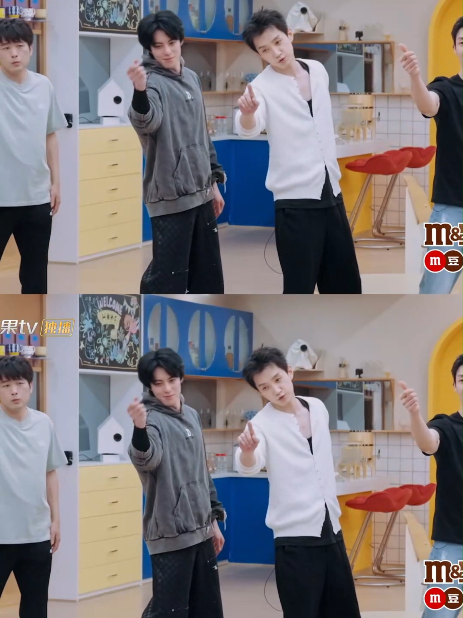 #DylanWang and #FanShiqi are dancing in such perfect sync that their twisting and turning moves blasted them right into a zone of pure ecstasy! I’m totally head-over-heels in love with it! Watch now ➡ https://d.mgtv.com/zb-OFe  #王鹤棣 #范世錡 齐跳九万字直接舞到忘我境界，扭到我的心巴上了！ #我们的宿舍 #OurDormitories #variety #tvshows