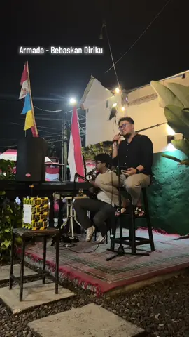 Armada - Bebaskan Diriku Cover 🎤🎧🎸 with @imroonesia  #coverlaguindonesia #laguhitsindonesia #akustikcover #bebaskandiriku #armada @Armada Music 