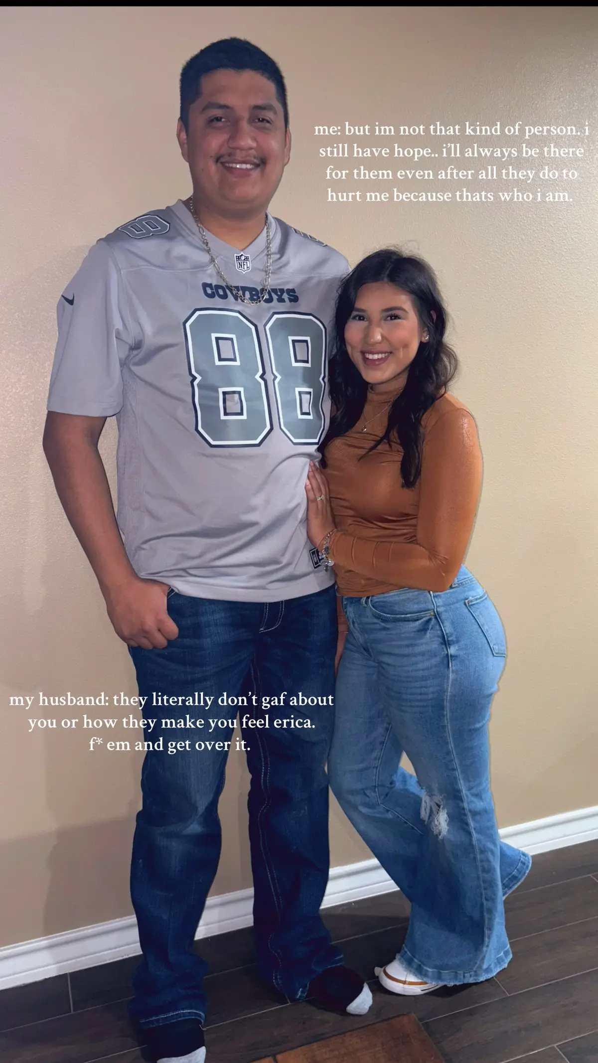 and that’s on my husband being my only friend but geez why’s he gotta be so blunt for…  🥲🤣 