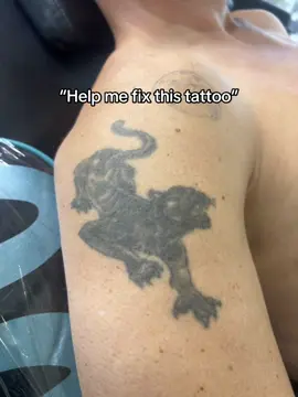 Turned a 34 year old tattoo into a masterpiece  #foryou 