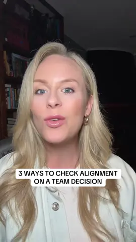 I see team leaders focus a lot on people understanding their roles and tasks when decisions are made, but these areas are a bit more subtle and telling if your team can’t check all the boxes.  #leadership #team #manager #leader 