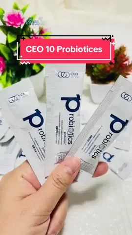 10 Probiotics เท็นโปรไบโอติก ++ โพรไบโอติก 10 สายพันธุ์ (1 กล่อง มี 20 ซอง) #10probiotics #ceofactorythailand #tiktokshop 