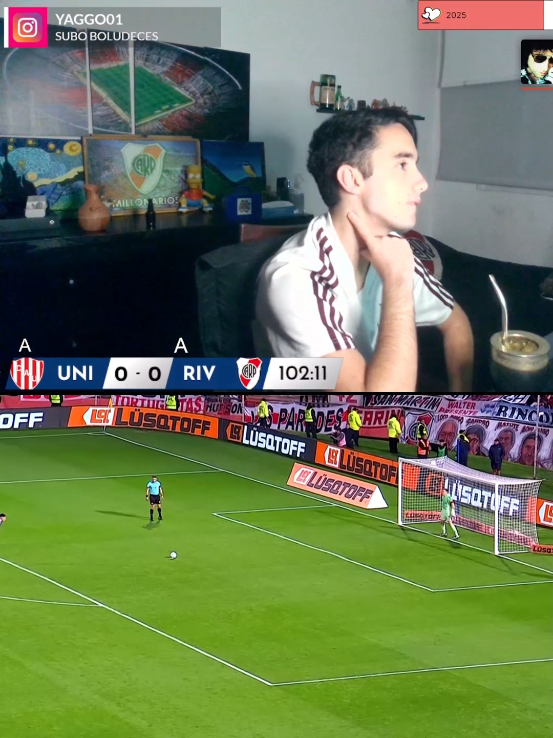 REACCION TANDA DE PENALES RIVER VS UNION #fyp #river #paratiiiiiiiiiiiiiiiiiiiiiiiiiiiiiii