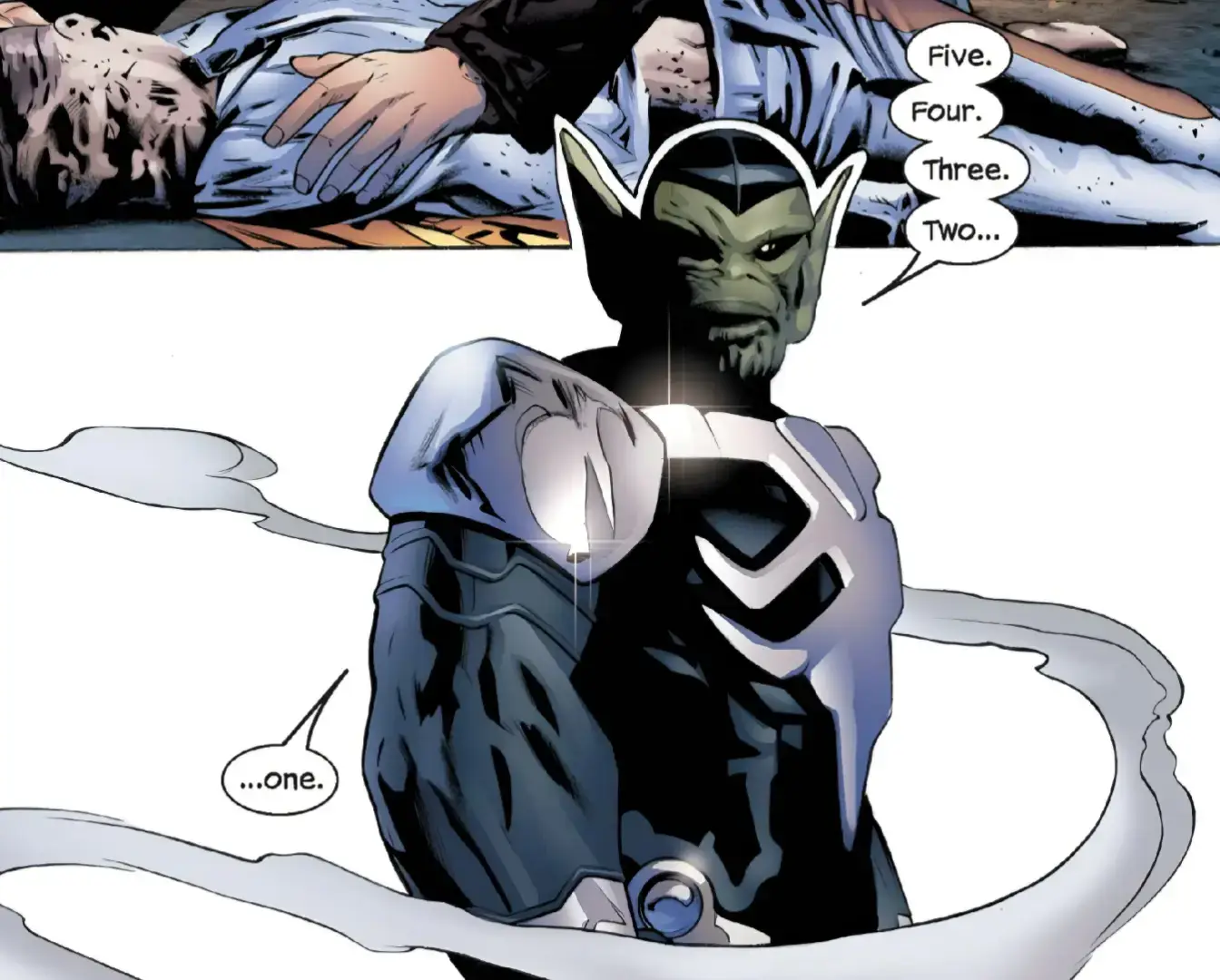 In the original Ultimate Universe, the Fantastic Four agreed to travel back in time to prevent the accident that gave them their powers—so Ben could finally live a normal life. In this altered timeline, Thor became president and allied with the supposedly peaceful Skrulls. Together, they worked to unlock mutations in every human who desired powers. But there was one exception: Ben Grimm. He refused the treatment, choosing to remain human. Tragically, what was meant to be a gift turned into a disease that wiped out humanity. The Skrulls, and even the Super-Skrull with all his might, hadn’t accounted for their own limitations. Against all odds, Ben persevered, reclaimed Reed’s time machine, and restored the timeline to what it once was. #Thething #bengrimm #fantasticfour #marvelcomics #voidraxxx 