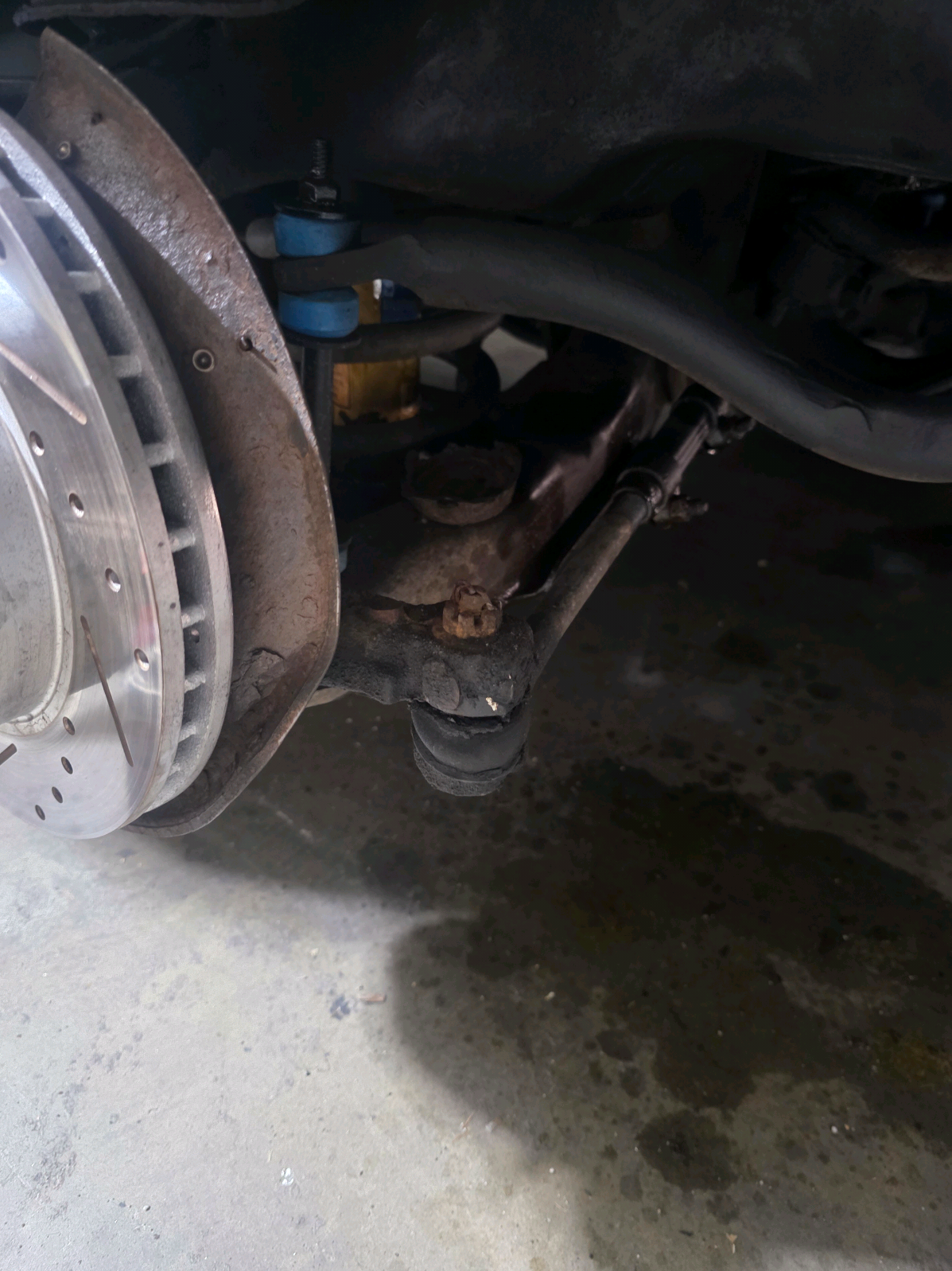 Trust me an alignment makes a difference! #s10 #suspension #alignment #minitruck #projecttruck 