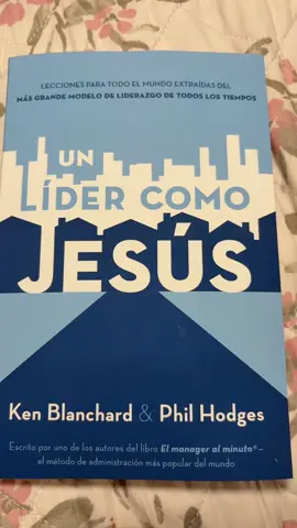 Un líder como Jesús #lider #jesus #proposito #jesuslovesyou #libro 
