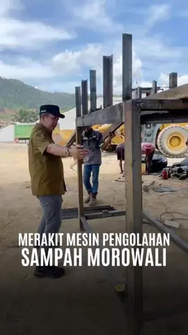 Setelah perencanaan matang, kini masuk tahap perakitan.  Semoga mesin pengolah sampah ini segera rampung dan berfungsi optimal demi lingkungan Morowali yang lebih bersih. #IksanBaharudinAbdulRauf #BupatiMorowali #Morowali #SulawesiTengah #sampahmorowali 