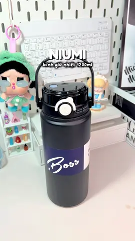 Bình xinh, giữ nhiệt siu đỉnh – đi đâu cũng phải có ✨ #binhgiunhiet#binhgiunhiet1200ml#niumi#binhgiunhietcute#binhgiunhietniumi