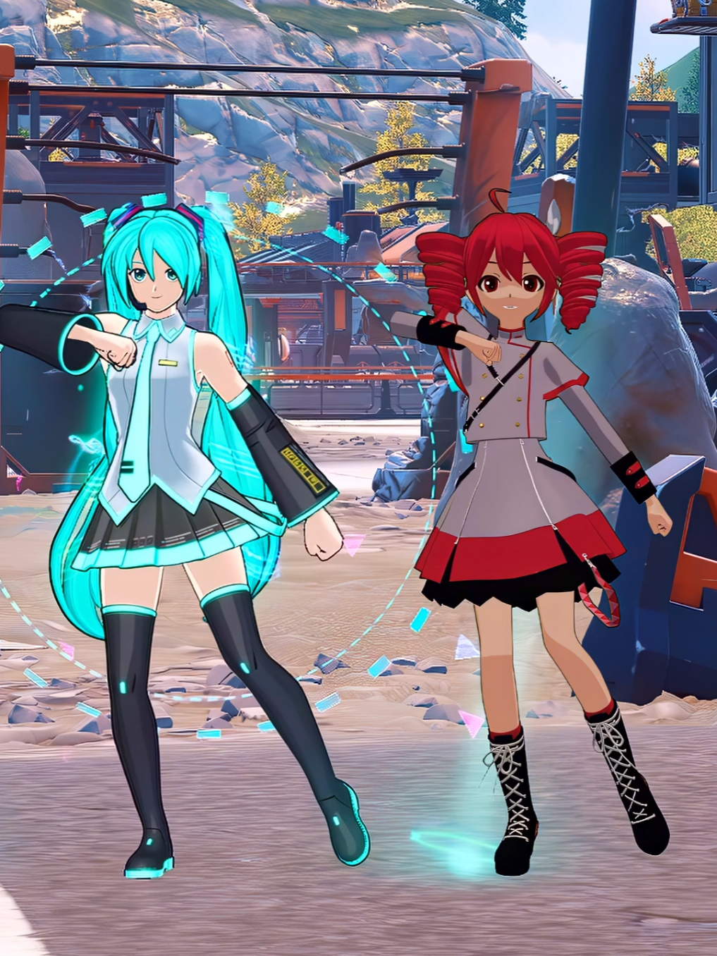 If Teto was in Fortnite 🥺 Use Code: Seino in the FN item shop #epicpartner  #fortnite #hatsunemiku #フォートナイト #初音ミク 