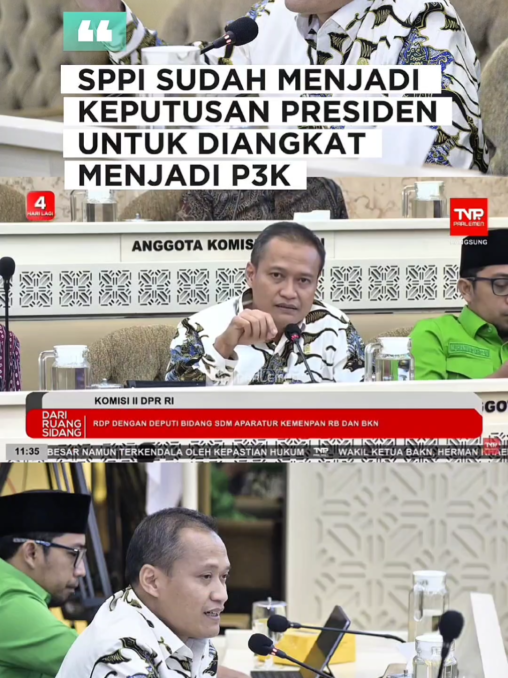 Oktober 2025: Dapur MBG harus sudah Jalan!  Azis Subekti Anggota DPR RI Fraksi Partai Gerindra menegaskan percepatan PPPK dari SPPI—biar layanan bergizi gratis tanpa drama. ±35.000 formasi • sistem & anggaran rapi • SDM siap Setuju percepatan? Drop komentar! #azissubekti #gerindra #gerindrajateng  #fraksigerindradprri #dprri #komisi2 #sppi  #mbg #makanbergizigratis #sppg #pppk #bkn #kemenpanrb #jateng6 #temanggung #magelang #kotamagelang #wonosobo #purworejo #fyp #beritahariini #viralindonesia