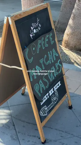 😋 #matcha #bananamatcha #coffee #matchalover @academiccoffeeco 