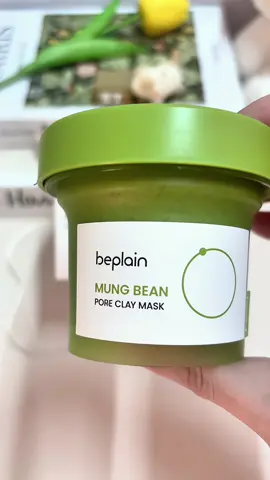 Mặt nạ đất sét đậu xanh Beplain🌿🫛#matnadatset #beplain #chamsocda 
