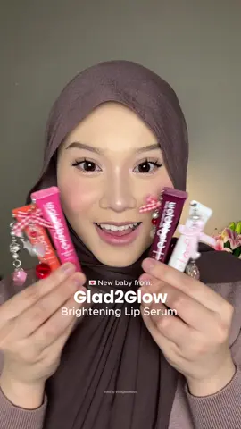 Semua shades cantik, tapi Berry Soda fav aku! 💋 #g2glipserum #lipcharmserum