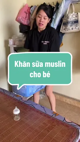 Thả phanh tôi mua 60 chục cái😂 #khansuachobe #khansuamuslin #mevabe #embe #xuhuong 