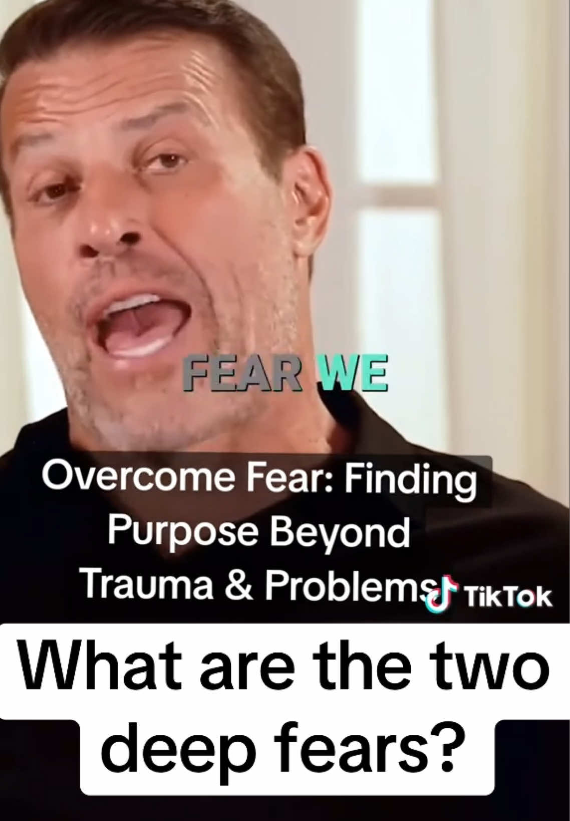What are to the prayers we all have? Tony Robbins explains to the fears and how to handle trauma.#deepfears #tonyrobbins #motivation #24_7positivity 