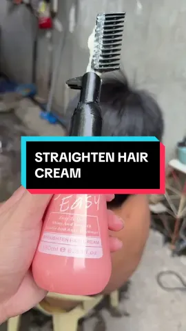 So Easy Straighten Hair Cream  #soeasy #haircream  #straightenhaircream  #straighteninghair #fyp 