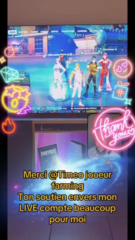 Timeo joueur farming, merci pour ton incroyable soutien dans mon LIVE ! Je vais continuer à créer du contenu LIVE intéressant !@Timeo joueur farming #tiktoklive #livehighlights #livegift #galaxy #djglasses 