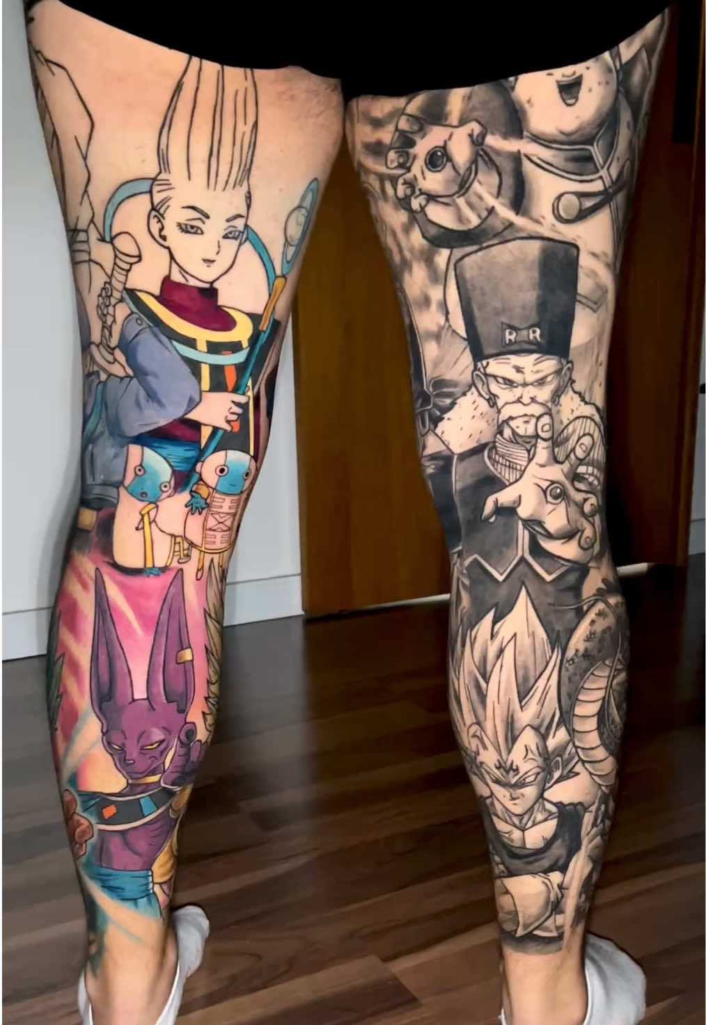 Já pensou em tatuar seu personagem  favorito?  #tatuagem #tattoo  #ink #dbz #dragonball     