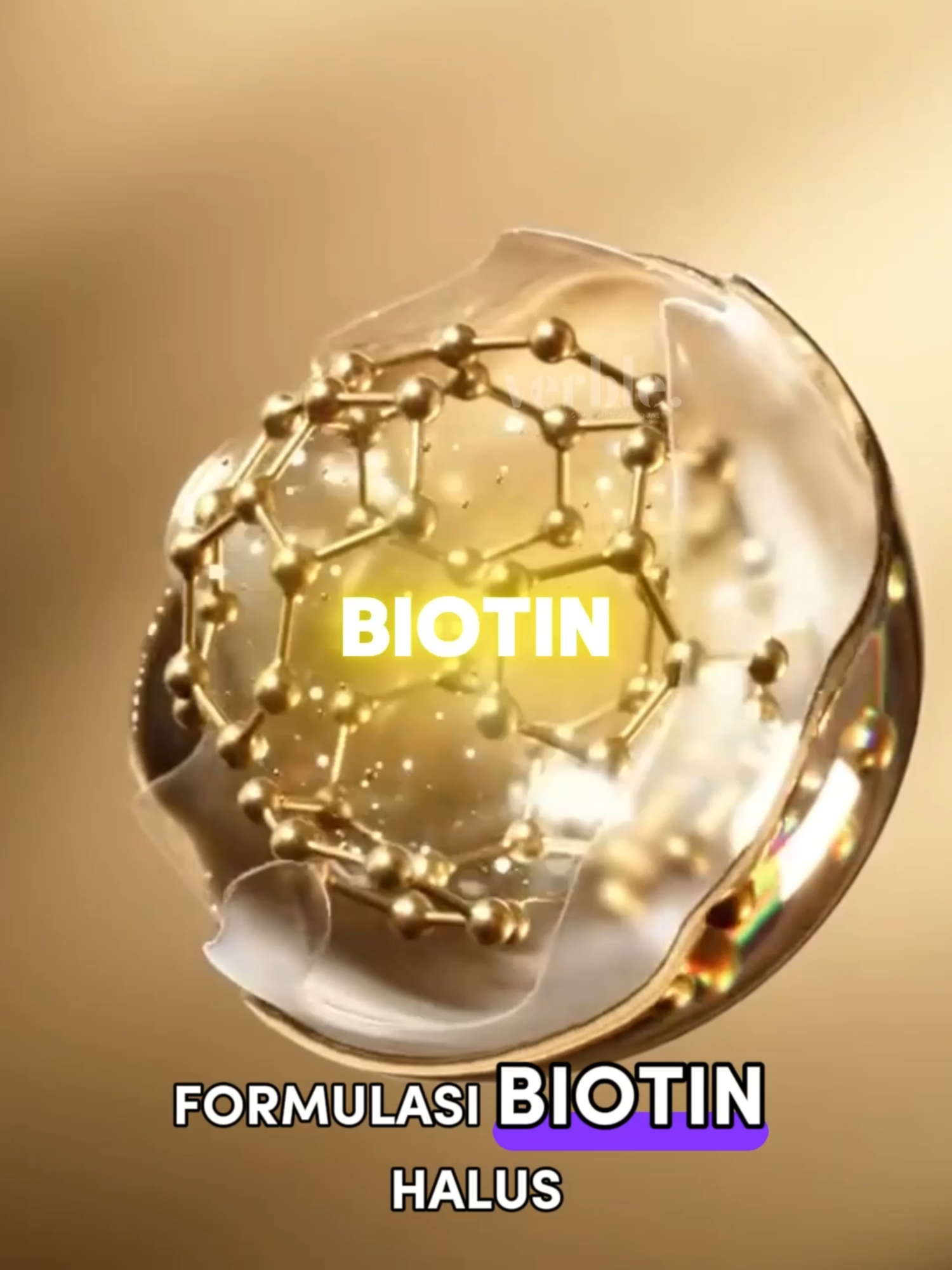 🔥 “Tiada lagi kesedaran diri tentang keguguran rambut – Serum dipercayai oleh komuniti TikTok” Serum BIOTIN #verble #verblemalaysia #malaysia #haircare #biotin