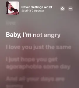 never getting laid - sabrina carpenter #mansbestfriend #nevergettinglaid #fyp #newmusic #sabrinacarpenter 