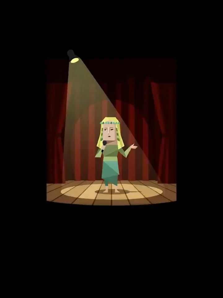 INFP on stage in a comedy show #mbti #infp #veo3 #ai