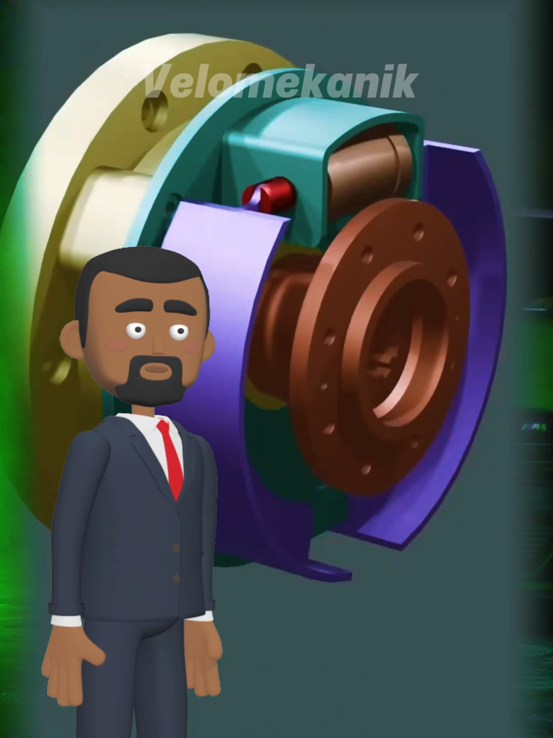 Cara kerja rem tromol. #fyp #fypage #fyppppppppppppppppppppppp #mechanic #engineering